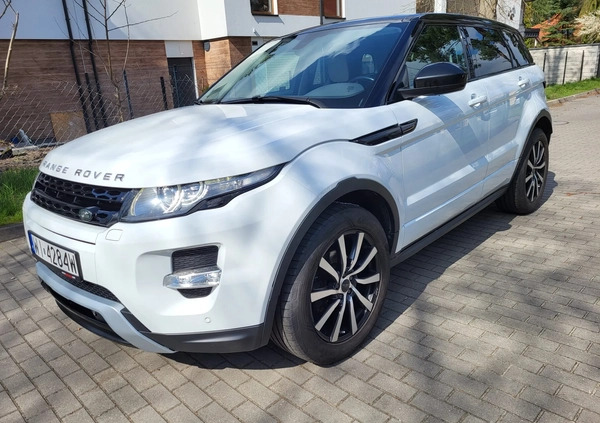 Land Rover Range Rover Evoque cena 75000 przebieg: 202042, rok produkcji 2014 z Warszawa małe 562